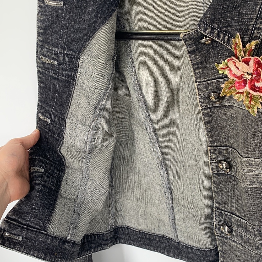 Escada Denim Jacket black - Picture 4 of 8